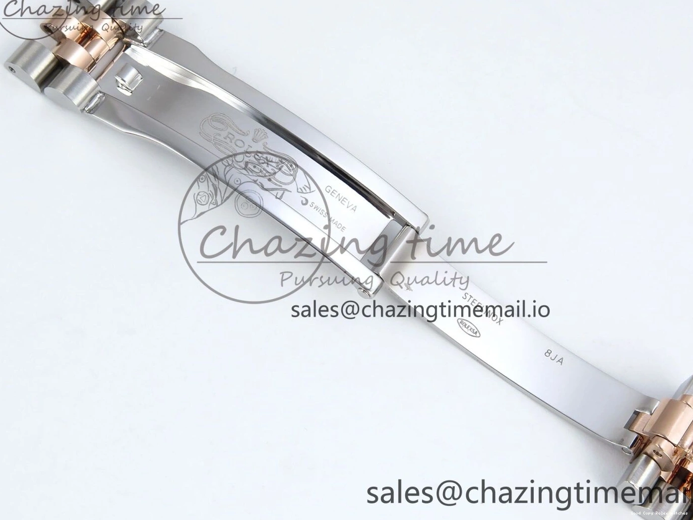 Best AAA Replica Sites Bracelet RG Dial Gray Jubilee 31 DateJust Steel 516 Roman ARF Edition SS Diamonds on 904L 1:1 278271 Best StreetReady ETA 0117